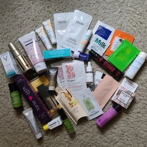 Random hair/skin/body care samples 10 for $15